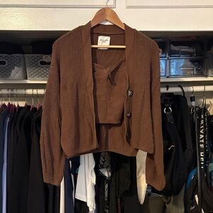 Abercrombie Cardigan Set
